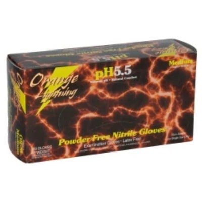Atlantic Safety Products OR Ange Medium Orange Nitrile Gloves (orm) • $47.75