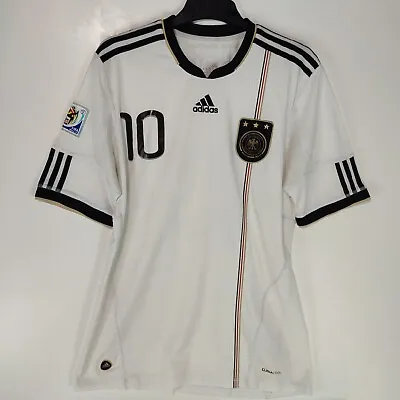 £29.99 • Buy Germany 2010 - 2011 Adidas Home Football Shirt #10 Podolski | Men's Medium
