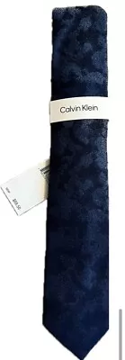 Calvin Klein Navy Blue Tie NWT • $6.29