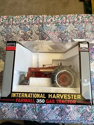International Harvester Farmall 350 Gas Tractor Die-Cast Metal Model 1:16 Scale • $100