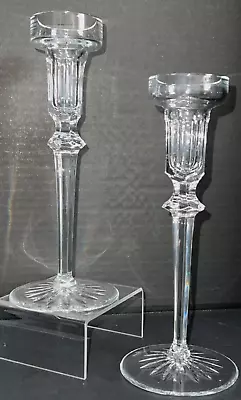 Crystal Candlestick Holders Starbrights  Pattern 8   Vtg 1980 • $44.09