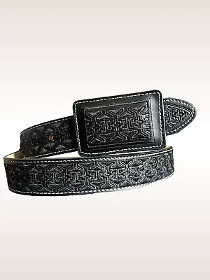 Cinto Vaquero Bordado Estilo Piteado Vaquero Western Style Embroidered Belt • $19.99