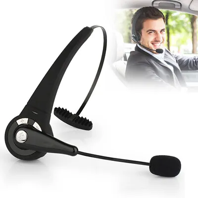 Trucker Driver Headset Bluetooth Wireless Universal PC Gaming Headphone With Mic • $16.49