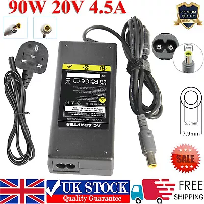 100% New For IBM Lenovo Thinkpad T400s T410s T410i T430 T530 AC Adapter Charger • £10.49