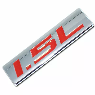 Chrome Red Metal 1.5l Engine Race Motor Swap Emblem Badge For Trunk Hood Door • $9.88