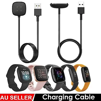 Watch Charger USB Charging Cable Compatible For Fitbit Versa 4 3 Sense 2 Inspire • $9.99