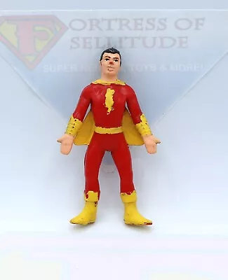 Vintage 1973 Mego Shazam Original WGSH Bend N Flex Bendy Rubber Action Figure • $24.88