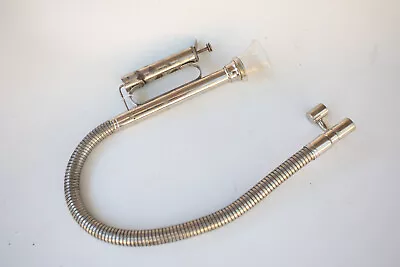 Vintage Dental Or Medical Device (S5R) Vacuum Suction (JSF6) Glass Chrome Quack • $24.95