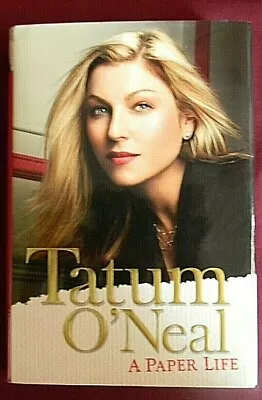 A Paper Life By Tatum O'Neal (2004 Hardcover Free Shipping) • $9.99