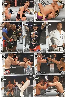 2015 Topps UFC Chronicles Base Pick Your Card Build A Set 101-275 • $1.29