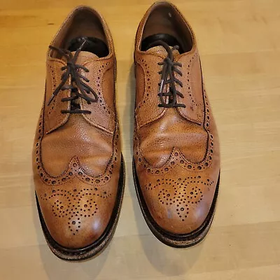 Mens Meermin Mallorca Goodyear Welted Dress Shoes Oxford Wingtip Size 10.5 READ • $59.50