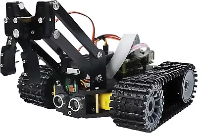 Freenove Tank Robot Kit For Raspberry Pi 4 B 3 B+ B A+ Crawler Chassis Grab Ob • $119.99