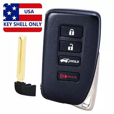 For Lexus ES250 IS250 GS350 4 Buttons Smart Remote Car Key Shell Case Fob W/SUV • $13.07