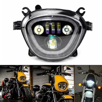 DRL Hi/Lo Beam Halo LED Headlight Assemblies For SUZUKI BOULEVARD M109R INTRUDER • $428.35