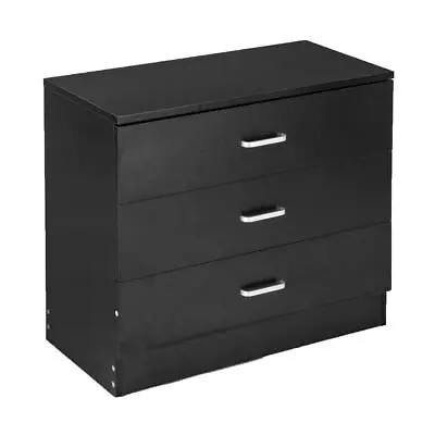 3-Drawer Dresser Chest Wood Bedroom Furniture Storage Of Drawers For Small Space • $54.99