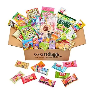 40 Japanese Candy Box 30 Japanese Snacks Plus 10 Japanese Kit Kat Flavors • £35.99