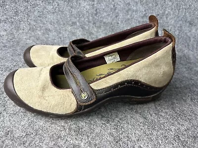 Merrell Plaza Bandeau Shoe Women's 9 Dark Taupe J46404 Slip On Clogs • $12.50