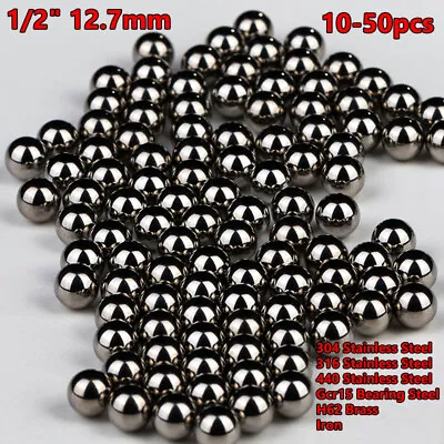 1/2 (12.7 Mm) Precision Loose Ball Bearing / Carbon / Stainless Steel Bicycle • $5.38