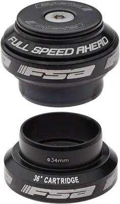 FSA Orbit Mx Bicycle Headset Threadless For 1-1/8in Frames Alloy Cups & Covers • $39