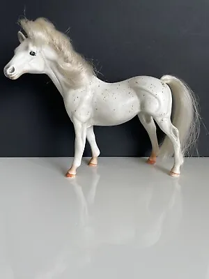 £15 • Buy Vintage Horse Champion Appaloosa Retro 1980s Plastic  white Grey Speckled 