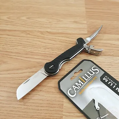 Camillus Marlin Spike 2.0 Linerlock Folding Knife 440 Steel Blade G10 Handle • $37.09