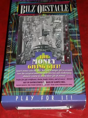 BILZ OBSTACLE PUZZLE The Money Giving Gift New • $19.99