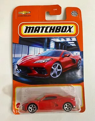 Matchbox 2020 Red Chevrolet Corvette C8 Hot Wheels • $10.99