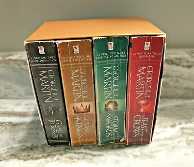 Game Of Thrones: A Song Of Ice And Fire Books 1-4 PB George R.R. Martin • $17.95