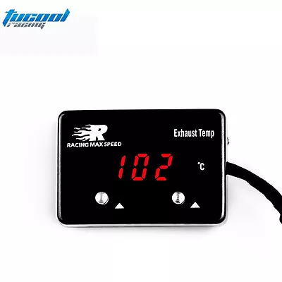 $59.99 • Buy LED Digital 1/8'' NPT Exhaust Gas Temp Gauge EGT Meter Sensor Pyrometer 12V NEW