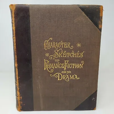 Character Sketches Of Romance Fiction And Drama 1896 Rev Cobham Brewer Vol III • $28.20