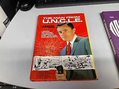 THE MAN FROM U.N.C.L.E. Vintage UK TV ANNUAL BOOK 1966 • £6