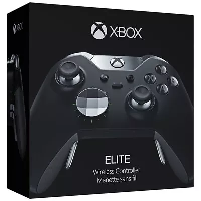 Microsoft - Xbox Elite Wireless Controller For Xbox One - Black - VG READ • $85.99