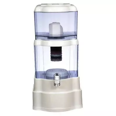 28L Benchtop 8 Stage Water Filter - Ceramic Carbon Mineral Stone Silica Purifier • $119.99