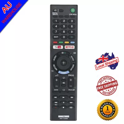 $17.98 • Buy New RMT-TX300E Remote For Sony BRAVIA TV KD43X7000E KD49X7000E KDL32W660E