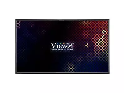 ViewZ VZ-75IBX-T 74.5in 4K UHD LED HDMI/YPbPr/AV/VGA Interactive Monitor • $4995