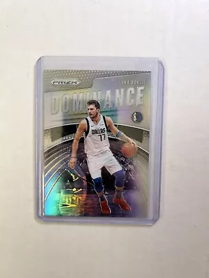 Luka Doncic 2019-20 Panini Prizm Silver Dominance #20 Dallas Mavericks Holo Card • $9.99