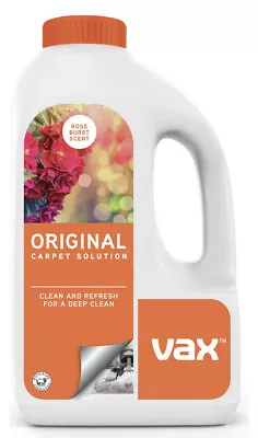 Vax Original 1.5L Carpet Cleaning Solution Rose Burst Scent • £17.99