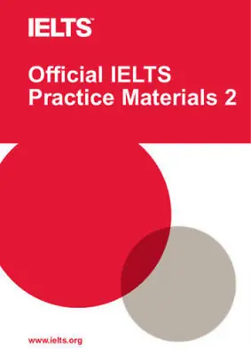 Official IELTS Practice Materials 2 With DVD Cambridge ESOL Used; Good Book • £3.94