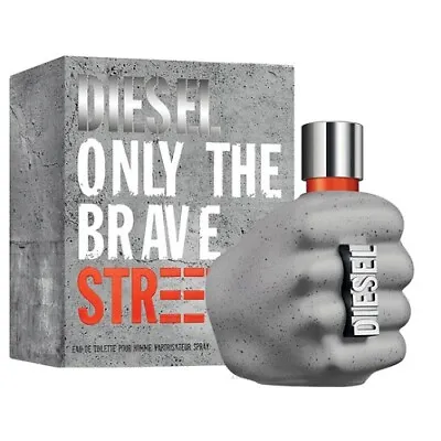 £34.86 • Buy Diesel Only The Brave Street 75ml Eau De Toilette Spray Brand New & Sealed