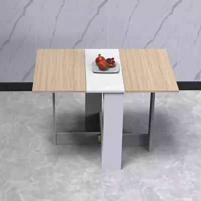 Dining Table Extendable Folding Kitchen Table Laptop Table Restaurant Table • $111.51