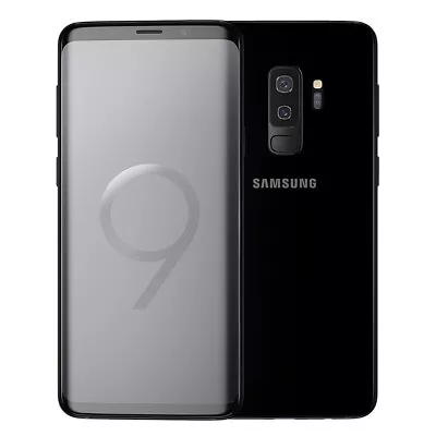 Samsung Galaxy S9+ Plus SM-G965F - 64GB - Black (Unlocked) Smartphone - • £74.99