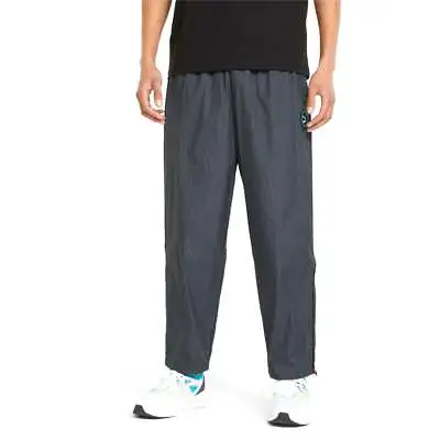 Puma Swxp Woven Pants Mens Black Casual Athletic Bottoms 53362701 • $24.99