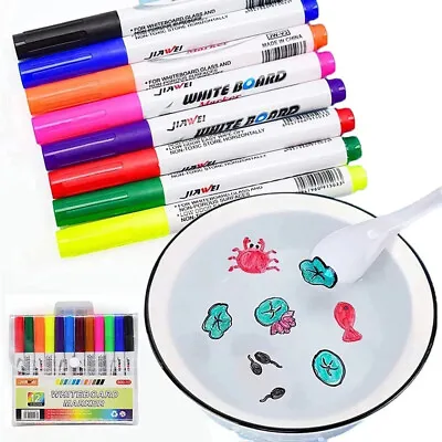 Magical Water Painting Pen Magic Doodle Drawing Pens Multicolor Child Gift DIY • £5.50
