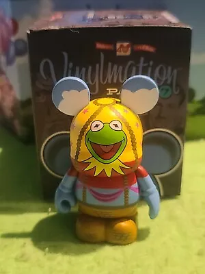 DISNEY Vinylmation 3  Park Set 7 With Box Kermit The Frog 3D Balloon Muppets • $11.99