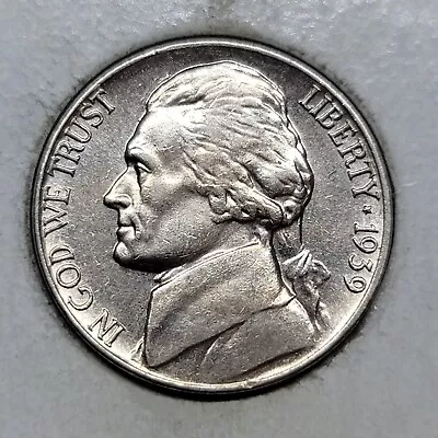 1939 S Jefferson Nickel CC • $8.95