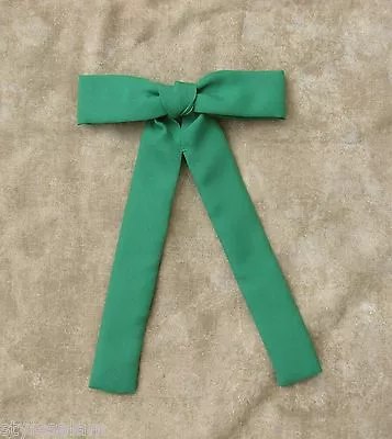 Colonel Tie Western Bow Tie Square Dance Green Clip-on Kelly Emerald NEW  • $15.85