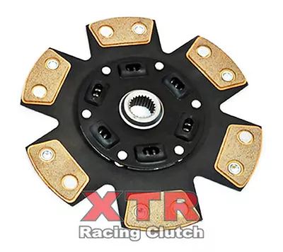 XTR 6-PUCK STAGE 3 CERAMIC CLUTCH DISC 240mm 1986-1995 MAZDA RX7 RX-7 TURBO • $92.49