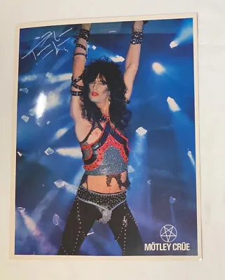 Vintage Tommy Lee 8x10 Photo Card By Freezz Frame Mötley Crüe Fan Club • $19.99