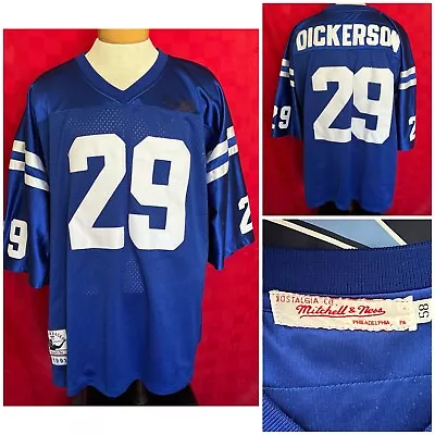 Eric Dickerson #29 Indianapolis Colts Mitchell & Ness Football Jersey Size 58 3x • $24.50