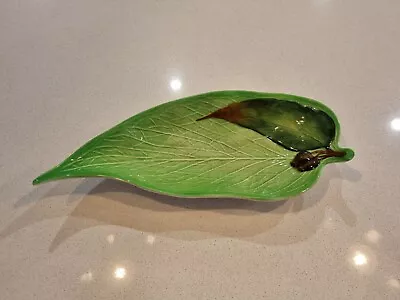 Carlton Ware Australian Gum Leaf Nut Dish 789942 Vintage  • $10